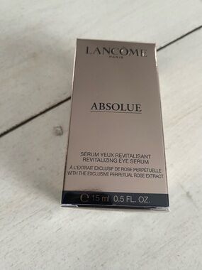 Lancôme Absolue Revitalizing Eye Serum - Rose Gold Packaging